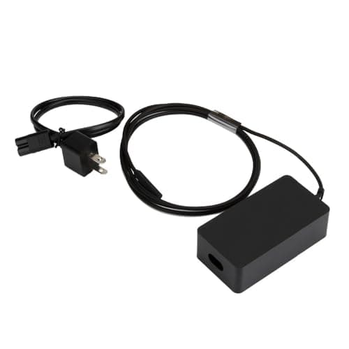 Image of Microsoft Surface 48W Power Supply with USB Charging Port and Magnetic Charging Tip - Compatible with Surface RT (2012), Surface 2 (2012), Surface Pro (2013 version only) and Surface Pro 2 (2013 version only), NOT Compatible with Any Surface Tablets Released After 2013