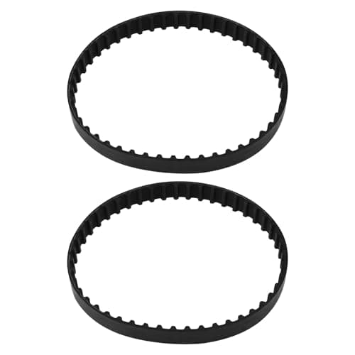 Image of OTOTEC 2Pcs 94XL Black Timing Belt Synchronous Belt 47 Teeth Rubber Drive Belt 238.76mm Synchronous Belt Compatible with Proxxon Table Saw