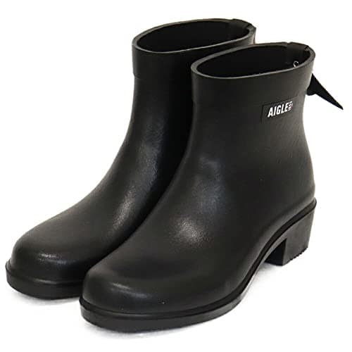 Image of Aigle Myrica Bottil Women's Rain Boot, Black, 4 UK