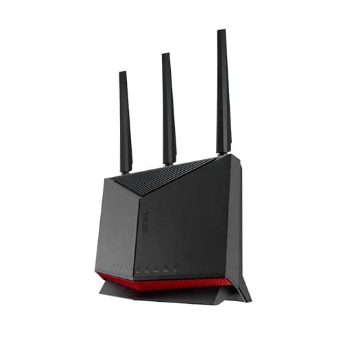 Image of ASUS RT-BE86U Dual-band WiFi 7 Router (Supports 4096-QAM, Multi-link Operation (MLO), AI WAN detection, AiMesh support, subscription-free network security, and VPN features, Guest Network Pro)