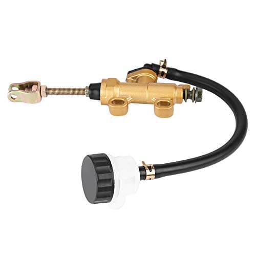 Image of Universal Rear Foot Brake Master Cylinder Pump With Reservoir Compatible With Motorcycle Dirt Bike ATV+bremszylinder,+ rear brake master cylinder 2015 125+rear master