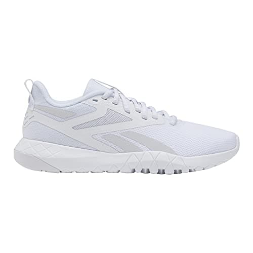 Image of Reebok Womens FLEXAGON Force 4 Fitness Trainer Running & Training Shoes, White/Cold Grey, 3 UK