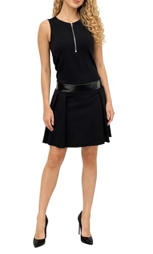 Image of Diesel Black Gold Delast Abito Women's Dress, black, 12