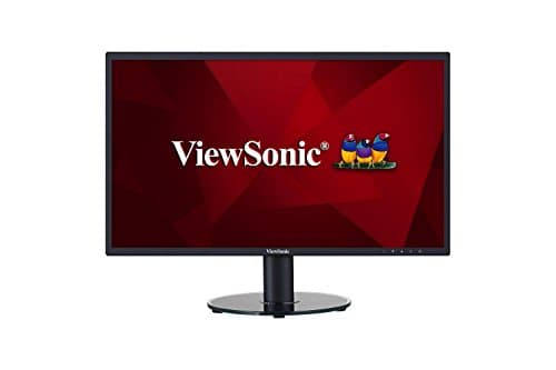 Image of ViewSonic VA2419-SH 24-inch Full HD IPS Home & Office Monitor (1080p, VGA, HDMI) - Black