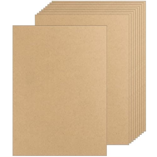 Image of Acidea MDF Wood Board for Crafts, A3-2mm Thick MDF Sheets, 42 x 30cm Medium Density Fiberboard Unfinished Wood Masonite Board, Blank Hardboard Sheets Chipboard Panels for DIY, Painting, Engraving