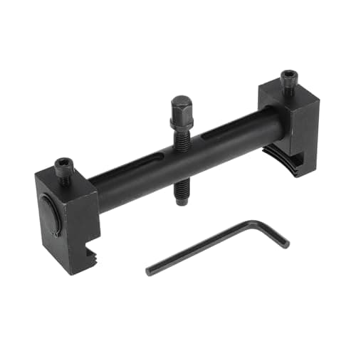 Image of TUCKBOLD Adjustable Crankshaft Pulley Removal Tool 40mm-165mm, Universal Ribbed Auxiliary Drive Belt Pulley Remover Tool, Harmonic Balancer Puller for A/C Units Water & Power Steering Pumps