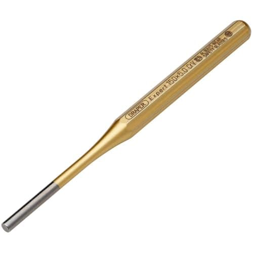 Image of Draper 51695 119 Expert Octagonal Parallel Pin Punch, 5mm x 150mm , Blue