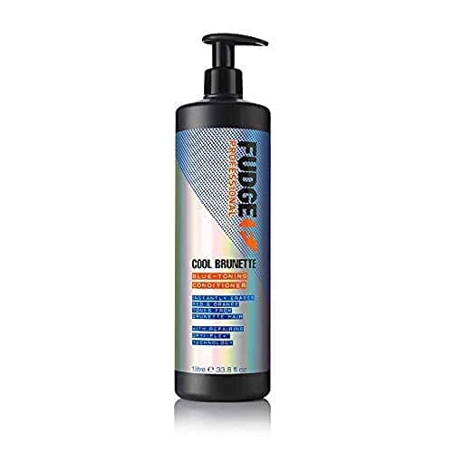 Image of Fudge Professional Blue Toning Conditioner, Cool Brunette Conditioner, For Brunettes, Removes Orange/Red Tones 1000 ml