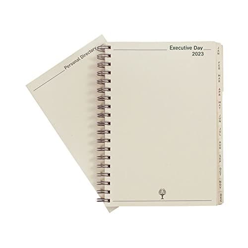 Image of Collins Elite Executive Day a Page with Appointments - Refill 2023 Diary - (1100R-23) - Complete Business Planner, Agenda and Journal Organiser