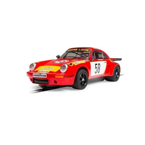 Image of C4594 Scalextric Porsche 911 3.0 RSR - Georg Loos Racing - GT Winner 1975 LeMans Slot car