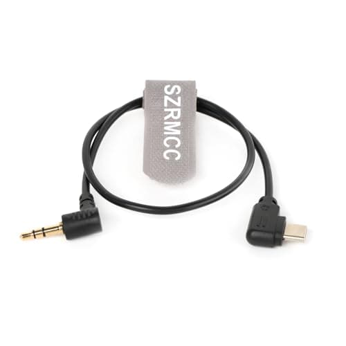 Image of SZRMCC Ronin-SC RSS Cable Type-C to 3.5mm Release Cable for DJI RSC2 RS2 Stabilizer to Fujifilm X-T5 X-T30 II​​​​​​ XS10/20 X-H2 X-H2S X-Pro3 X-E4 GFX100 II Camera