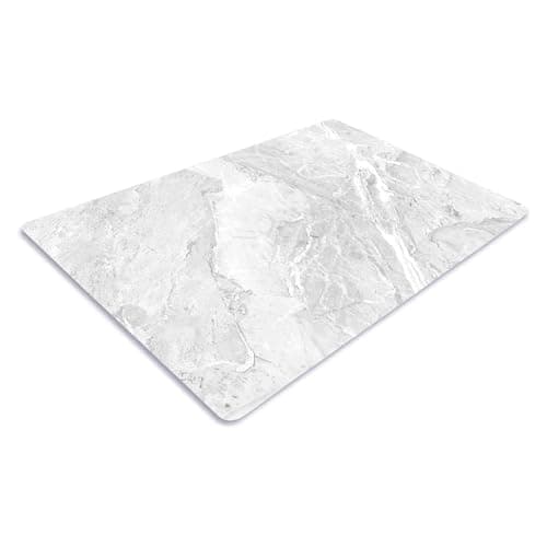 Image of Pagnanno. Chopping Board-Catering Cutting Set-Kitchen Board-Glass Worktop Savers-Sink Chopping Board-Large-Worktop Protectors Heat Resistant-Marble Effect Grey (Design 14, 40 x 30 cm (Pack of 1))
