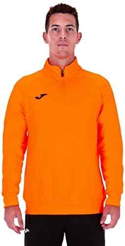 Image of Joma Men's Faraon Orange Fluor Half Zip Sweatshirt