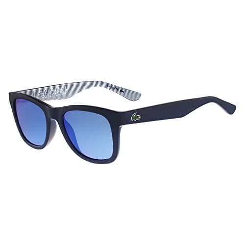 Image of Lacoste L789S L789S 424 53 Rectangular Sunglasses 53, Matt Blue