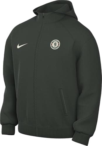 Image of FC Chelsea Strike Nike Dri-FIT Men's Hooded Knit Training Jacket HJ6948