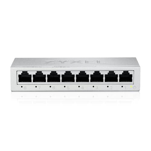 Image of Zyxel 8-Port Gigabit Ethernet | Unmanaged | Desktop | Metal Housing [GS-108B v3]