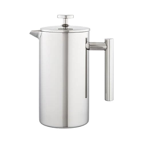 Image of Stellar Double Wall Stainless Steel Cafetiere – 900ml Stainless Steel Insulated French Press Coffee Maker