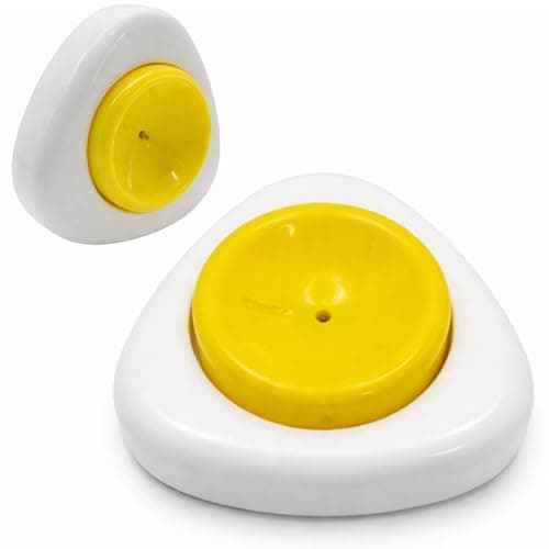 Image of Egg Piercer Kitchen Tool – Semi Automatic Pinhole Pricker for Boiled Eggs – Safety Egg Piercer Gadget for Raw Soft or Hard Cooking – Compact Egg Peeler Helper for Easy Shell Removal
