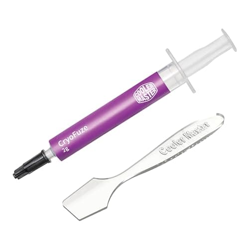 Image of Cooler Master CryoFuze Premium Performance Thermal Paste, Nanoparticles, | 2 Grams | Thermal Compound (for GPU, CPU, Consoles, Laptops Graphics Cards, Heat Sinks)