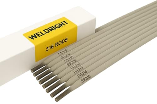 Image of Weld Right ER316L Stainless Steel Arc Welding Electrodes Rods 1.6mm x 30 Rods