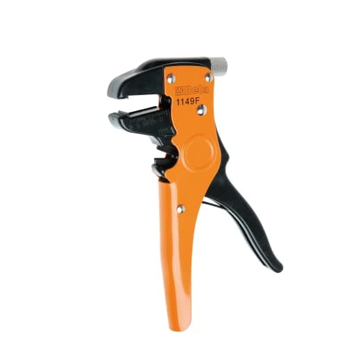 Image of Beta 11490010 Model 1149 F Front Wire Stripping Pliers with Cutting Blade, Self-adjusting