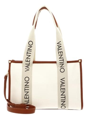 Image of Valentino Candle Shopping Bag Naturale/Cuoio