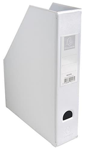 Image of Exacompta - Ref. 90157E - Set of 10 Rigid magazine racks with 7 cm back in PP White