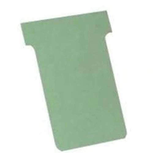 Image of Nobo T-Cards A110 Light Green Size 3 (Pack of 100)