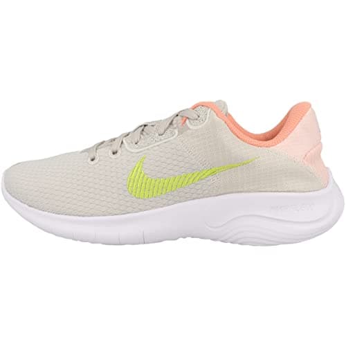 Image of Nike Womens Flex Experience RN 11 NN Running Trainers DD9283 Sneakers Shoes (UK 4.5 US 7 EU 38, Light Bone Atomic Green 004)