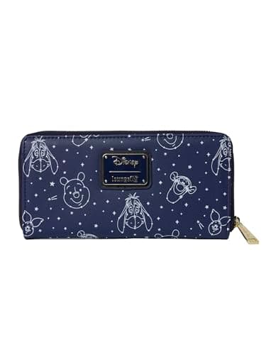 Image of Loungefly Disney Winnie The Pooh Constellation Wallet Zip Around Clutch