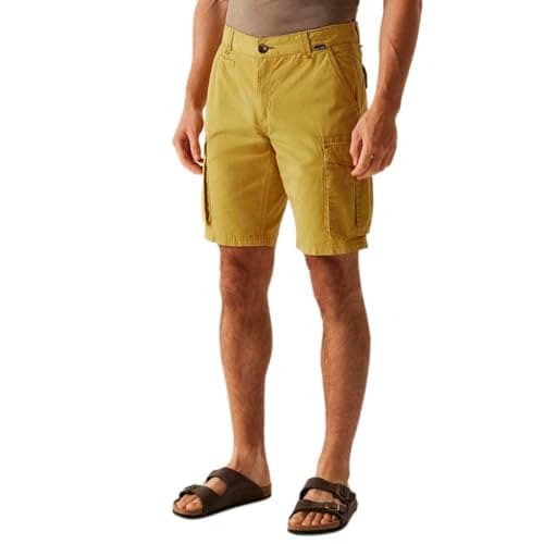 Image of Regatta Mens Shorebay Shorts II Mustard