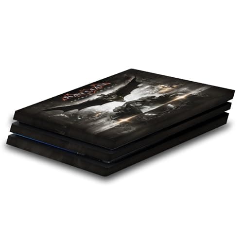 Image of Head Case Designs Officially Licensed Batman Arkham Knight Key Art Graphics Vinyl Sticker Gaming Skin Decal Cover Compatible With Sony PlayStation 4 PS4 Pro Console