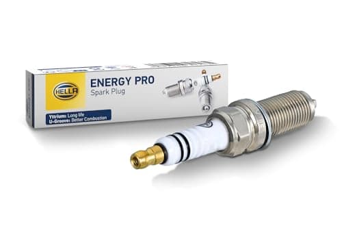 Image of HELLA 8EH 188 704-141 Spark Plug - Energy Pro YMJ7RCP-9U - Spanner size: 16 - Thread Length: 26.5mm - Electrode Gap: 0.9mm