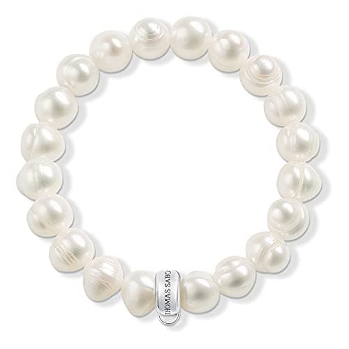 Image of Thomas Sabo charm bead bracelet 925 sterling silver X0041-082-14-XL
