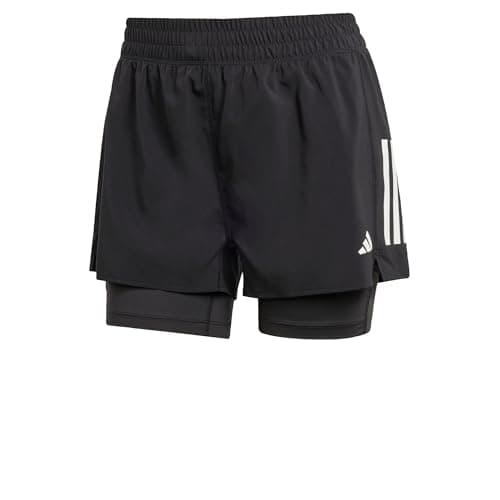 Image of adidas Women's Own The Run Climacool 2in1 Short, Black, XXS