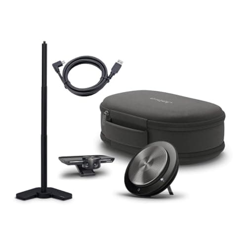 Image of Jabra PanaCast Meet Anywhere+ (PanaCast, Speak 750 & Table Stand Bundle) for Teams, 4K Panoramic Conference Camera, HDR, 180° FoV, Speakerphone with Bluetooth & USB Dongle, Omnidirectional (Renewed)