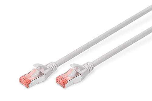 Image of Digitus LAN Cable Cat 6-5m - RJ45 Network Cable - S/FTP Shielded - 1 Gbps - Compatible with Cat6A and Cat7 - Grey