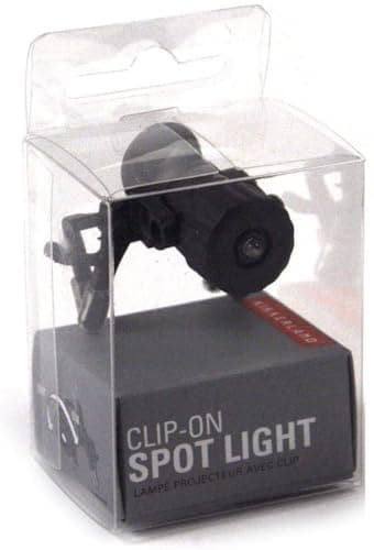 Image of Clip-On Spot Light Black by Kikkerland