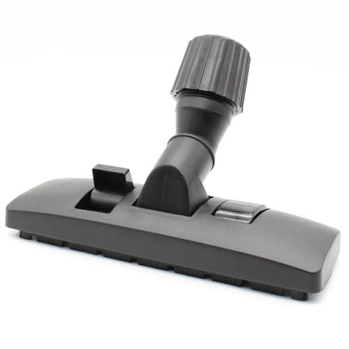 Image of MM Trading Premium vacuum cleaner combination nozzle, brush suitable for Dirt Devil, Draper Switchable for carpet and hard floor | with swivel joint and metal underside | Diameter: 30-38mm