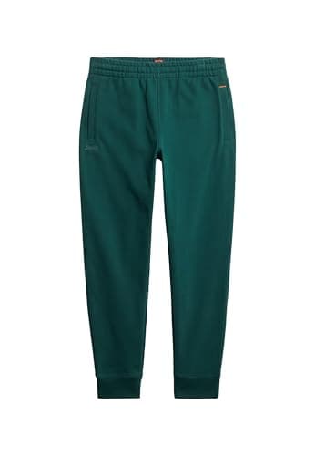 Image of Superdry Essential Logo Joggers Hb Casual Pants, Dark Pine Green, S