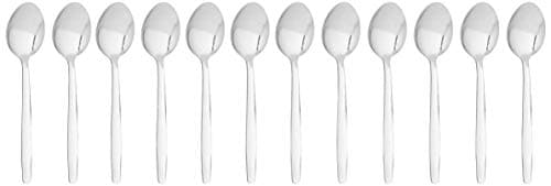 Image of Millenium Cutlery Dessert Spoons - Pack of 12 | Stainless Steel Dessert Spoons, Genware Spoons, Millennium Cutlery