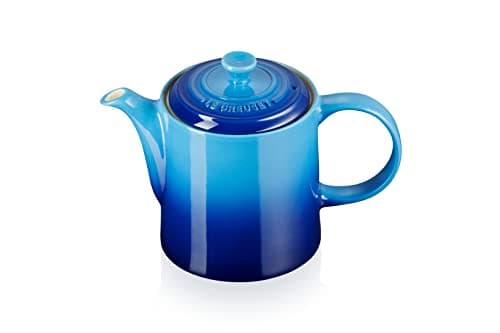Image of Le Creuset Grand Teapot, Stoneware, 1.3 litres, Serves 4 Cups, Azure, 70703132200000