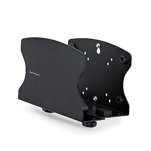 Image of StarTech.com PC Wall Mount Bracket, Supports Desktop Computers Up To 40lb (18kg), Tool-Less Adjustments 1.9-7.8in (50-200mm), Heavy-Duty Wall Mount Shelf/Holder for PC Case/Tower, TAA