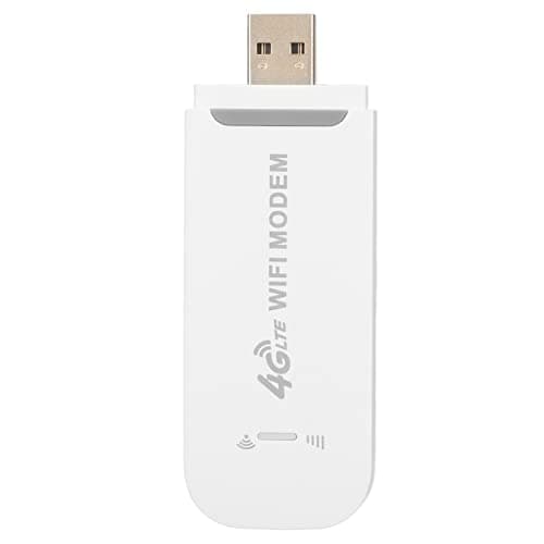 Image of 4G LTE USB WiFi Modem Dongle - Wireless Router with SIM Card Slot, 150Mbps High-Speed Mobile Internet Adapter, Supports 10 Users, for Tablets, Laptops, Phones, PC, Car & Outdoor Use
