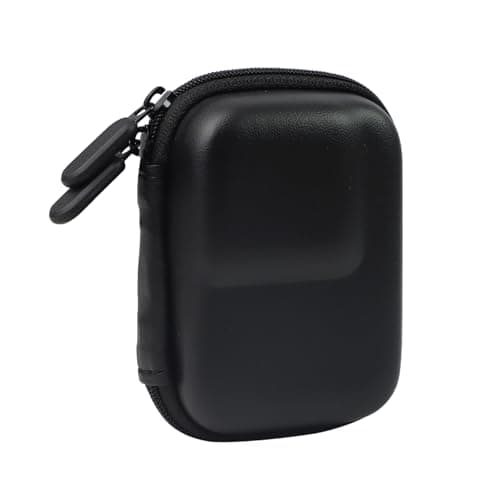 Image of Mini Carrying Case for Go Pro Hero 13/12/11/10/9/8/7/(2018)/6/5 Black, Mini Storage Bag for GoPro Hero 13/12 with Rubber Lens Cap Cover, Portable