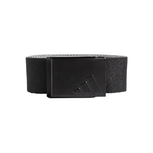 Image of adidas Men's REVERSIBLE WEBBING BELT, Black/Grey Two, One Size