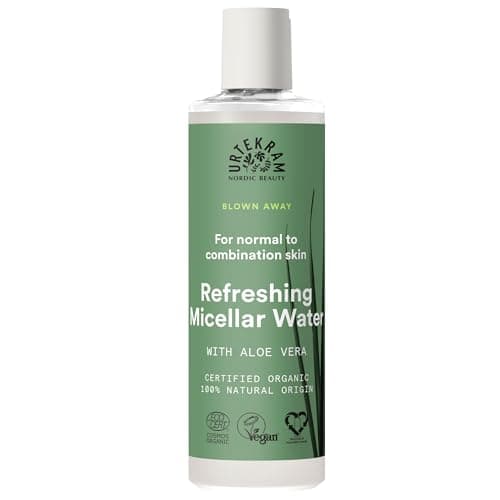 Image of Urtekram Wild Lemongrass Refreshing Micellar Water Cleanser- for Normal to Combination skin - Blown Away Range - Vegan, Organic & Natural Origin (250 ml)
