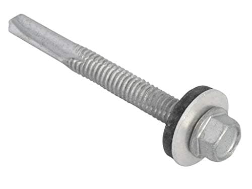 Image of TechFast Heavy Duty Sheet to Steel Roofing Screws | 5.5 x 51mm | Elementech | Bag 100