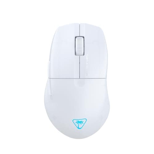 Image of Turtle Beach Pure Air - Ultra-Light Wireless Ergonomic RGB Gaming Mouse, 26K DPI Optical Sensor, 125h Battery, RGB Illumination - White
