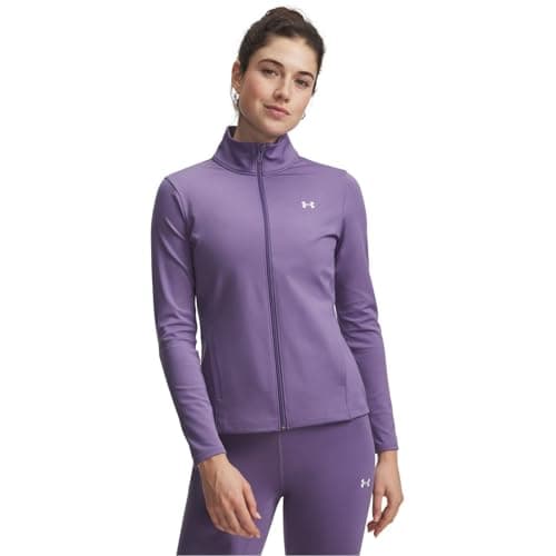 Image of Under Armour Womens Motion Performance Training Jacket Purple/white 8